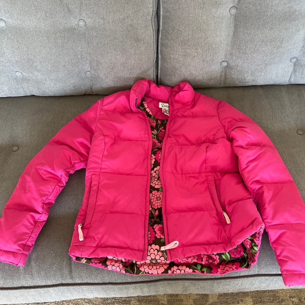 Lilly Pulitzer puffer jacket